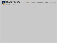 Tablet Screenshot of bastioncap.com